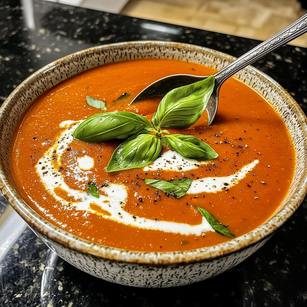 Cremige Tomatensuppe