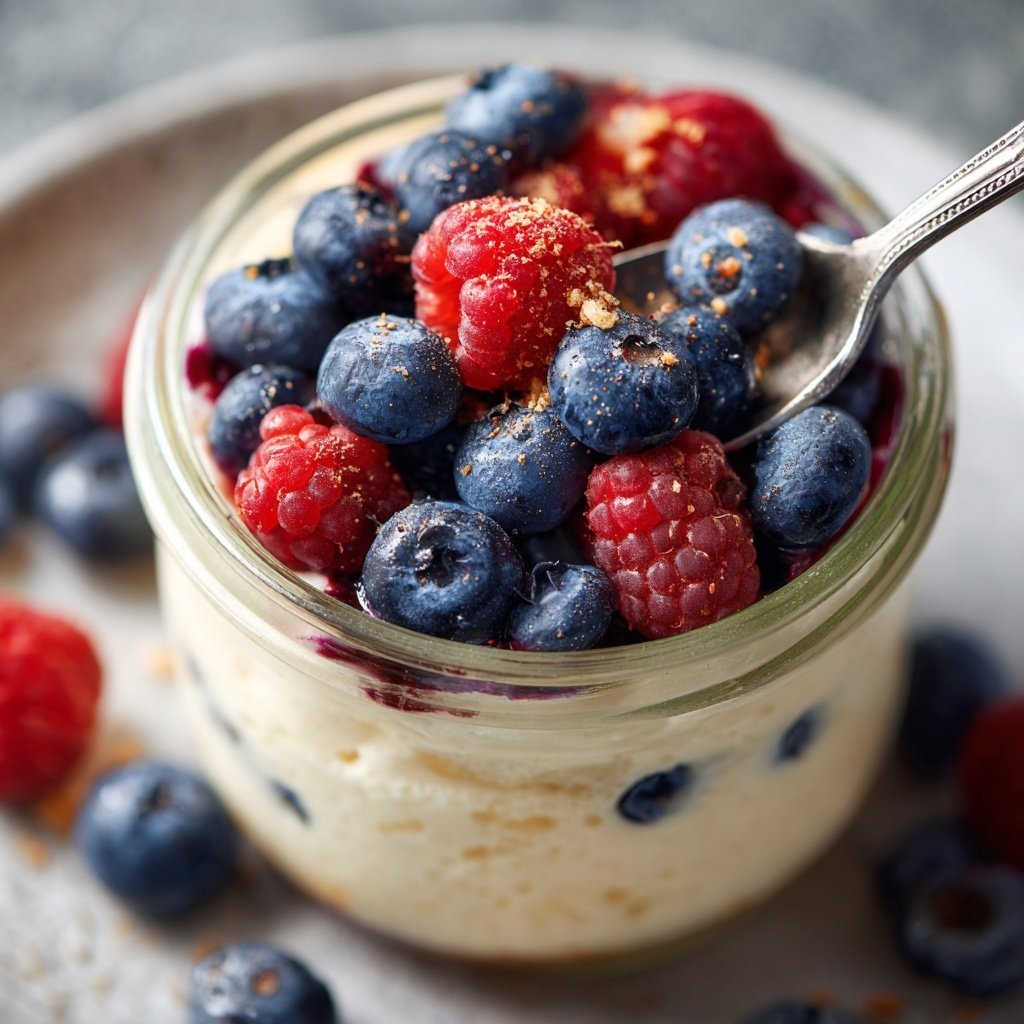 Frühstücksideen mit Beerenjoghurt