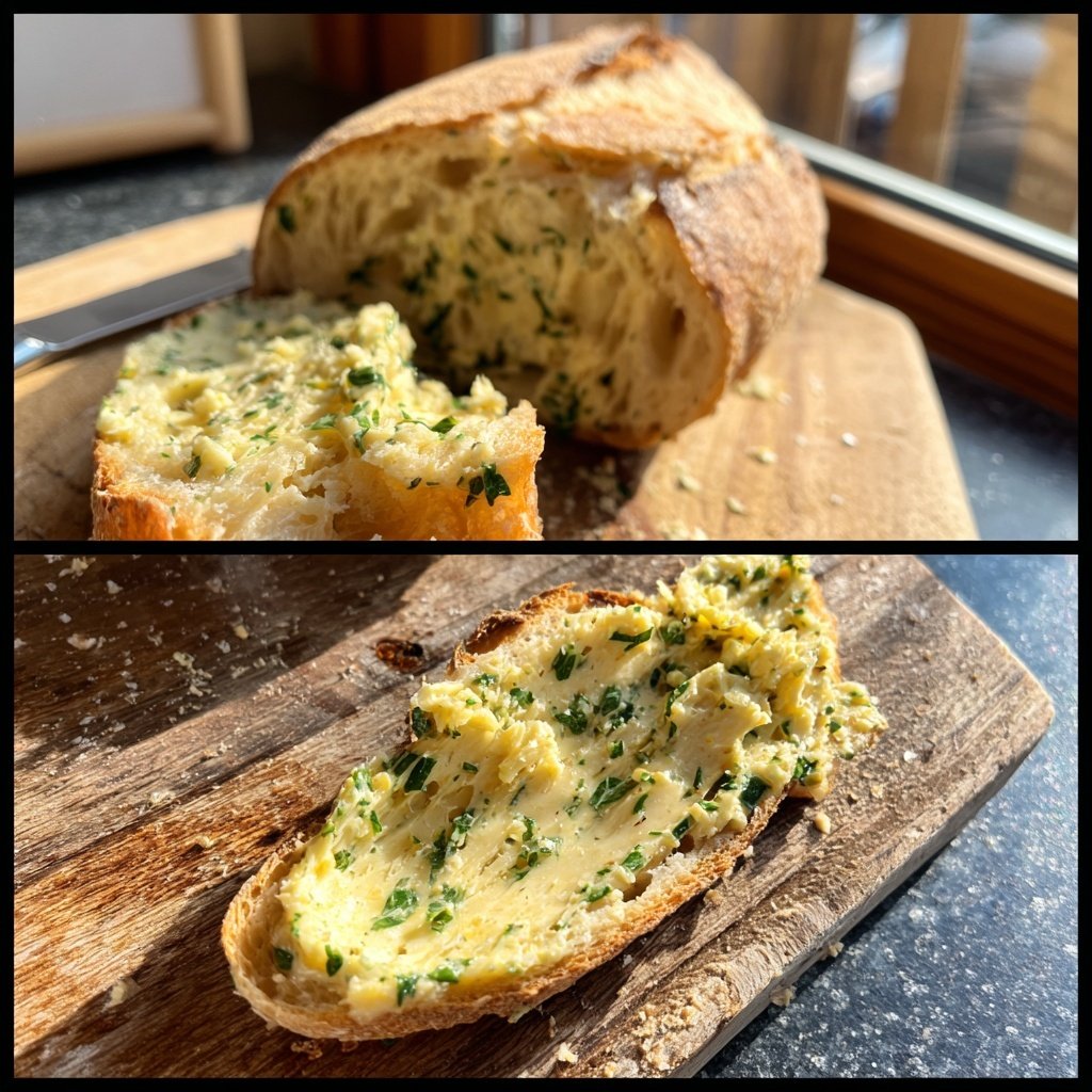 Kräuterbutter Mit Knoblauchöl