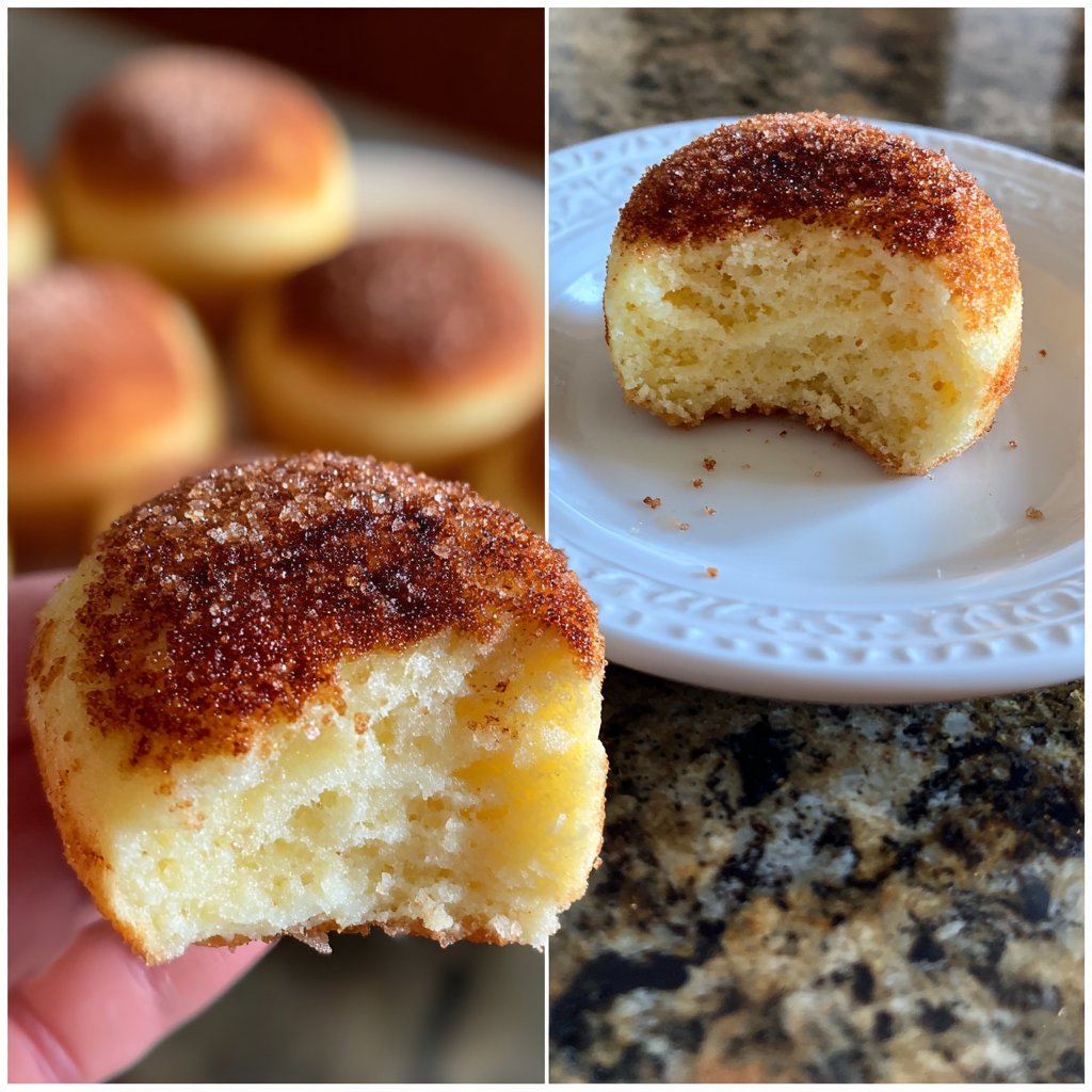 Quarkbällchen mit Zitronenzucker