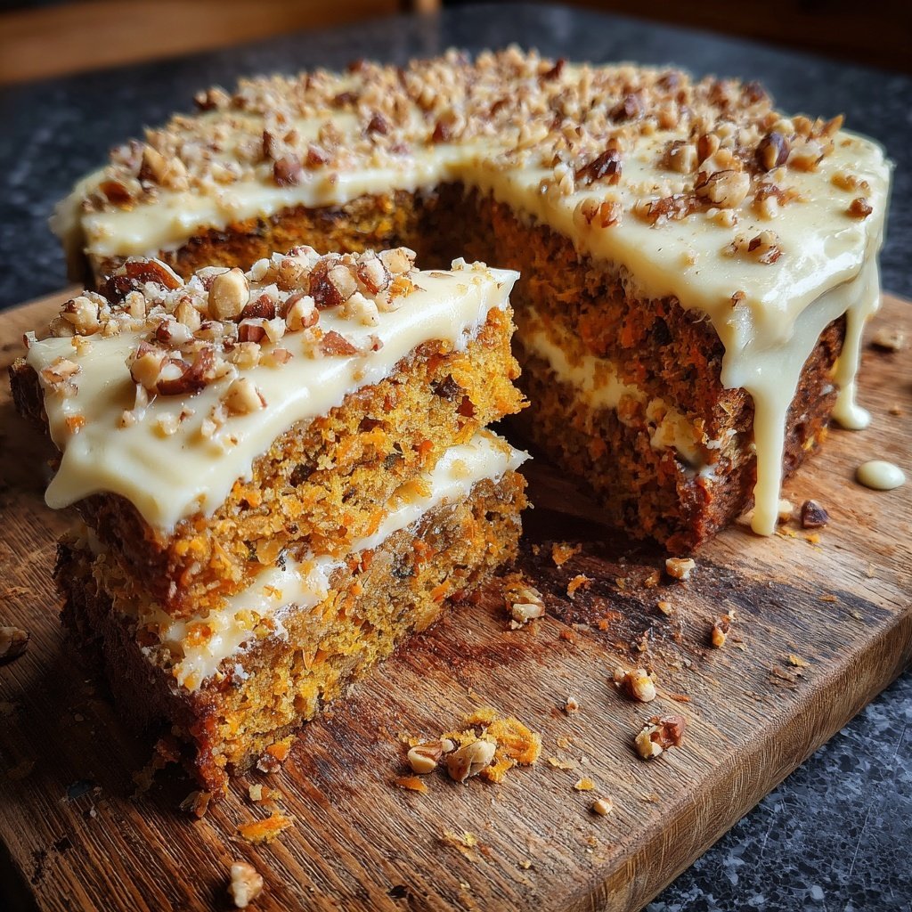 Karottenkuchen Mit Haselnüssen